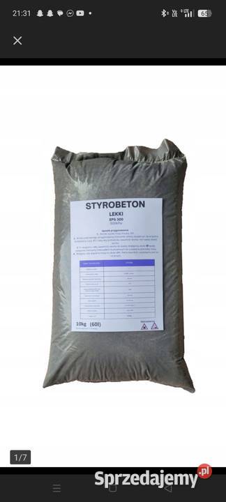 Styrobeton w workach Czermin