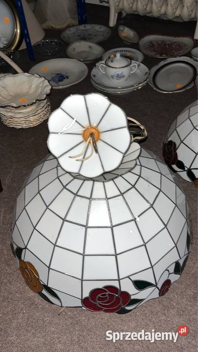 Lampa witrażowa do powieszenia Gdańsk