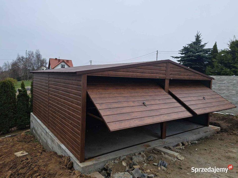 Garaże blaszane na każdy wymiar wzmacniane Włocławek