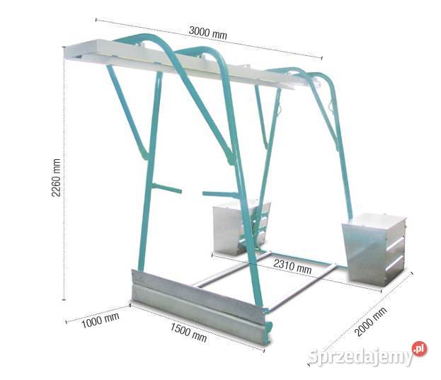 Wciągarka budowlana na sównicy bramowej 500 230V małopolskie