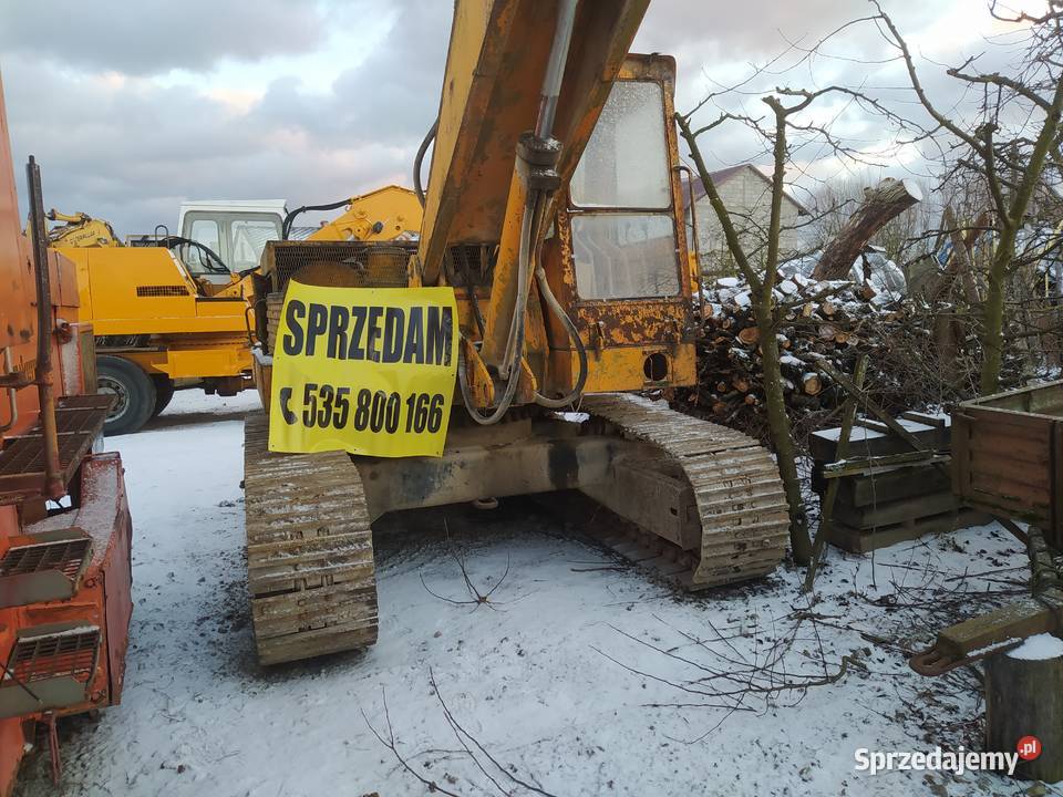 Koparka Waryński 606 16t Leyland podkarpackie Tarnobrzeg