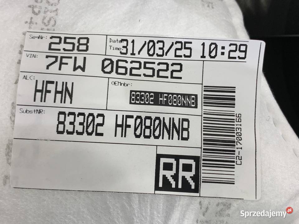 BOCZEK DRZWI PRAWY TYŁ HYUNDAI KONA SX2 SUV Wyposażenie wnętrza podkarpackie