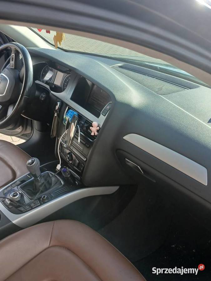 Audi a4b8 20tdi 2010r combi szary metalik diesel podlaskie Augustów