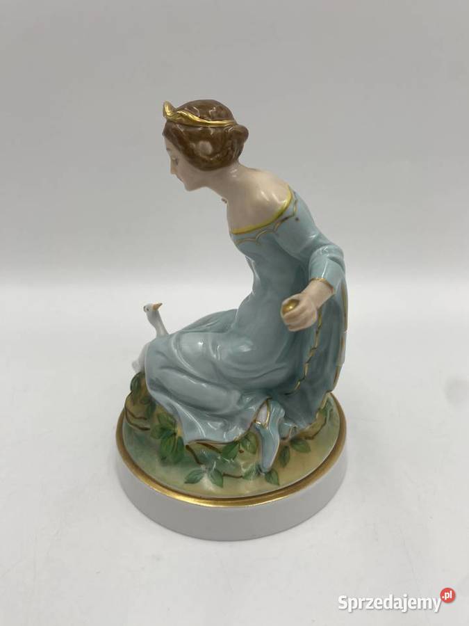 Porcelanowa figura Księżniczki z gęsią Rosenthal Poznań