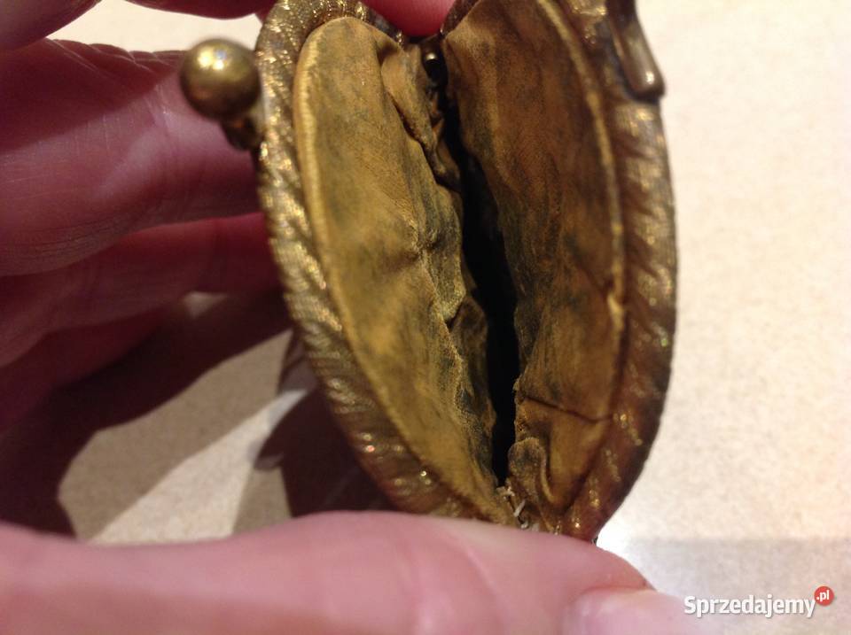 Stary Portfelik Bilonówka Koraliki lubuskie Nowa Sól