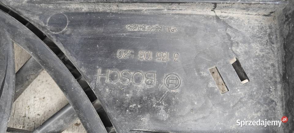 WENTYLATOR CHŁODNICY MERCEDESBENZ EKLASA W211 osobowe Siechnice sprzedam
