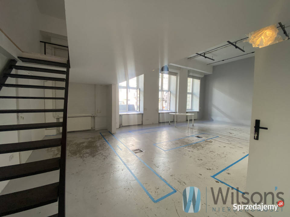 Wynajem lokalu 297m2 Warszawa Mokotowska biurowy