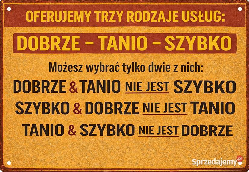 Tabliczki Retro Różne wzory V2 sprzedam