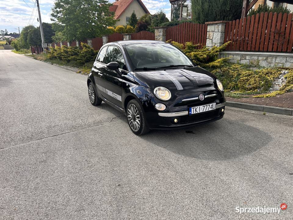 Fiat 500 12 benzyna 69 2 kpl kół Alu poduszka powietrzna świętokrzyskie Kielce