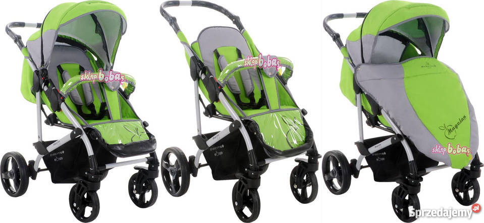 Wózek BEBETTO Magelan 7 mcy Amortyzatory  Łódź