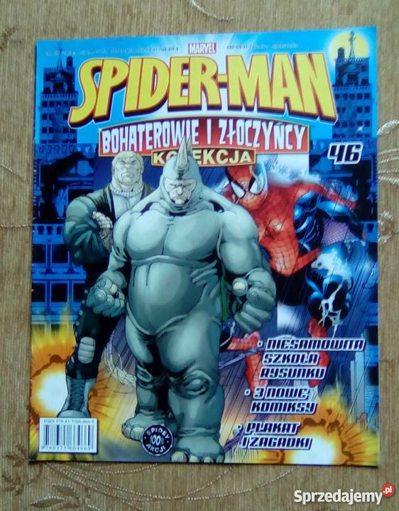SPIDERMAN BOHATEROWIE I ZŁOCZYŃCY 46 Piszczac