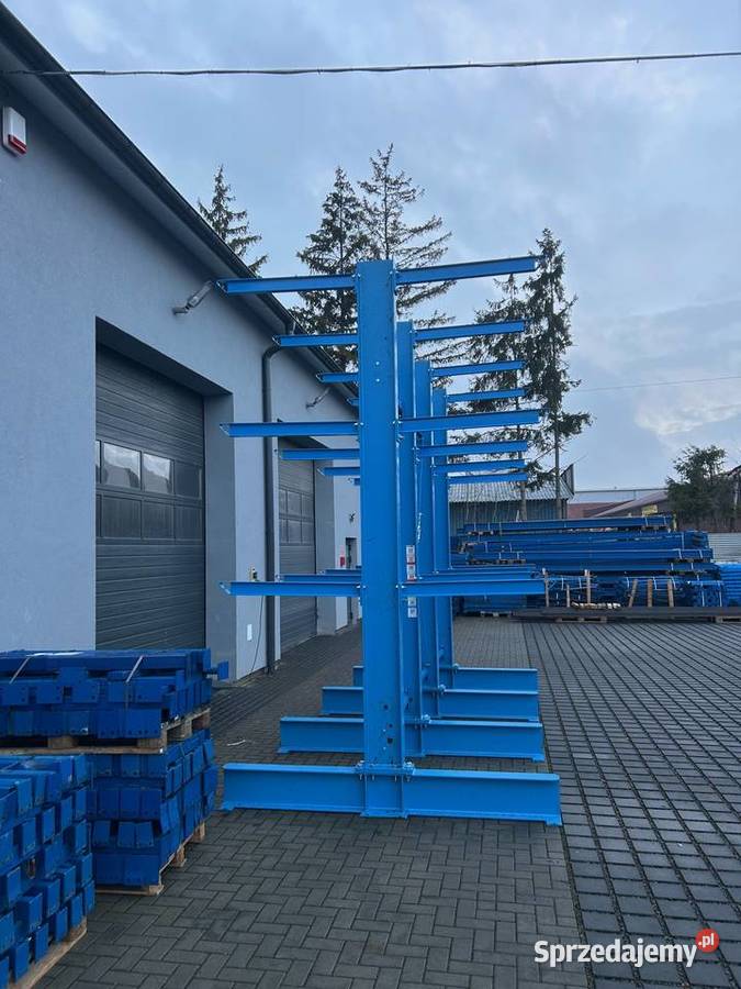 REGAŁY WSPORNIKOWE magazynowe dwustronne do Magazynowanie Rzeszów sprzedam
