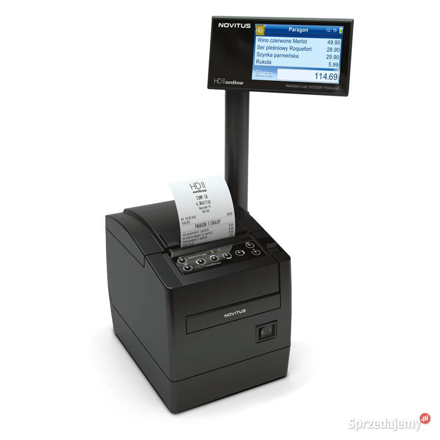 Drukarka fiskalna NOVITUS HD II Online Nowogard