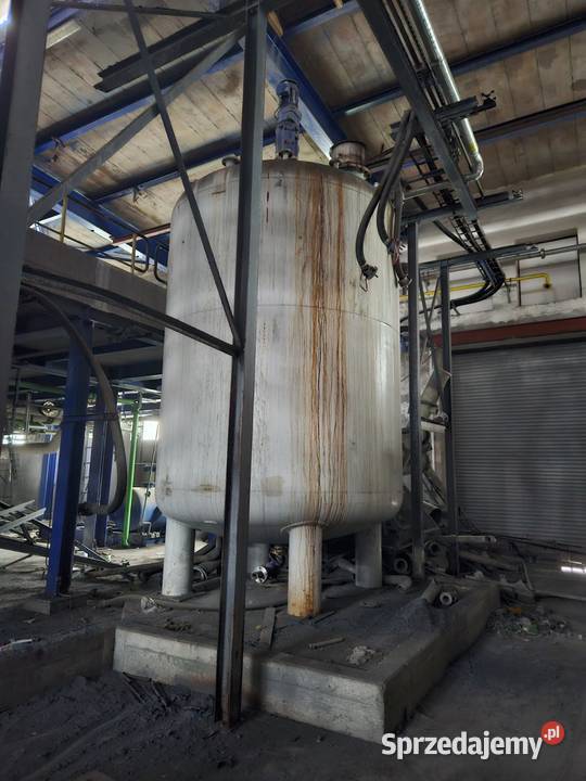 Zbiornik mieszalnik 34m3 wyłożony gumą Olkusz