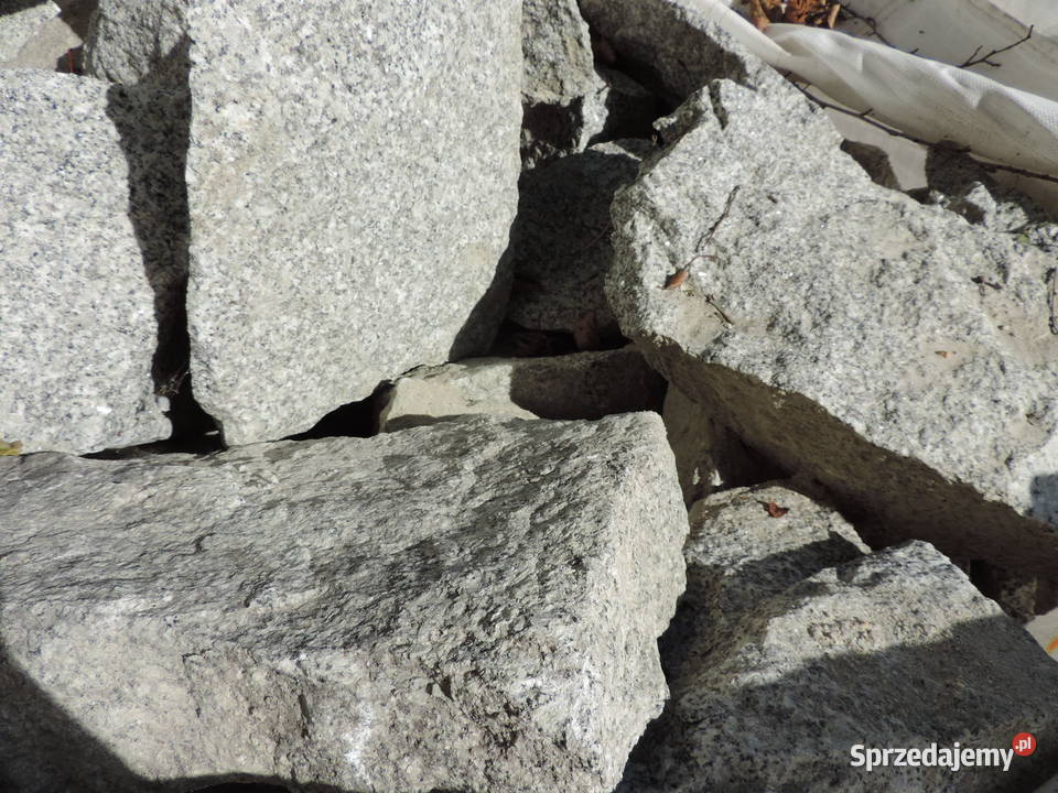 Głazy Granitowe Bryły Skały Kamień Granit Oświęcim