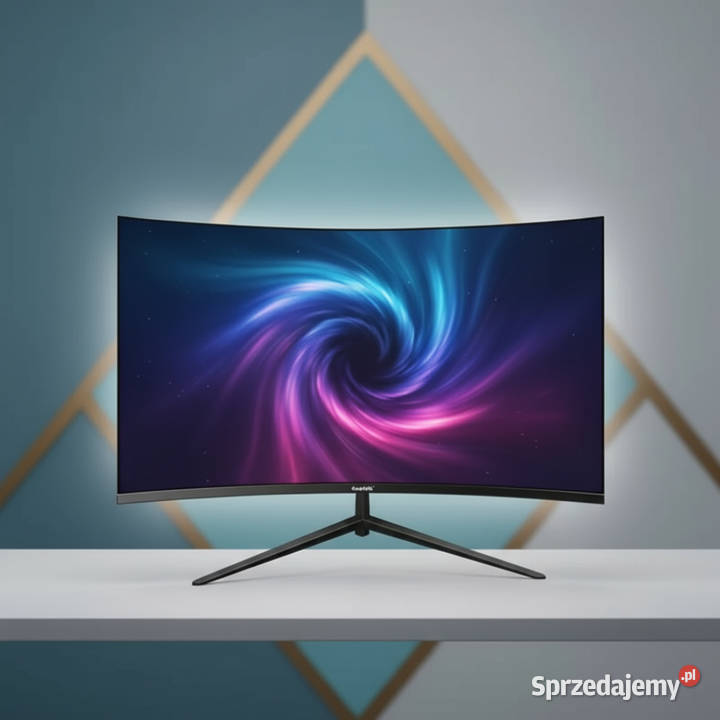 Zakrzywiony monitor gamingowy 27 180Hz Full HD z Mrągowo