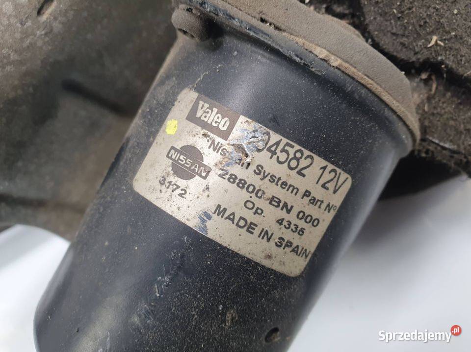 MECHANIZM WYCIERACZEK PRZÓD NISSAN ALMERA Lipno