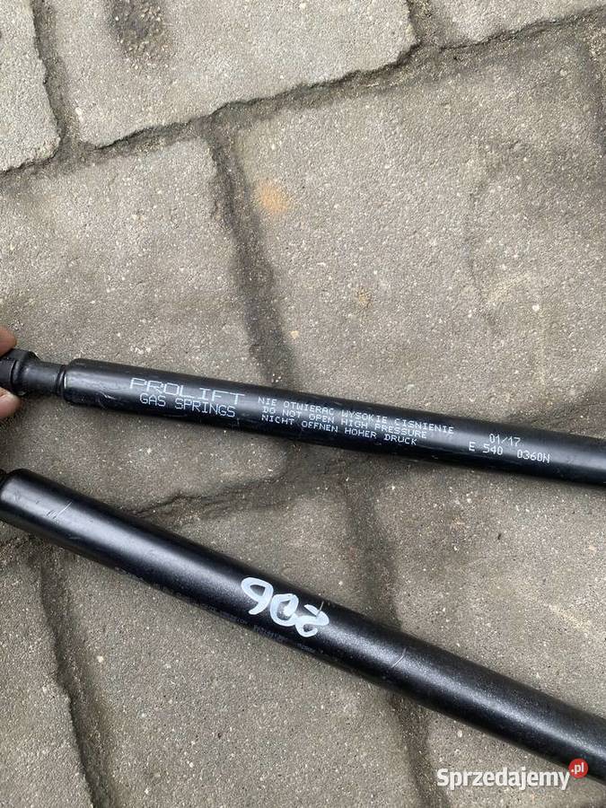 Siłownik Klapy Bagażnika Peugeot 206 Oryginał Ostrów Wielkopolski