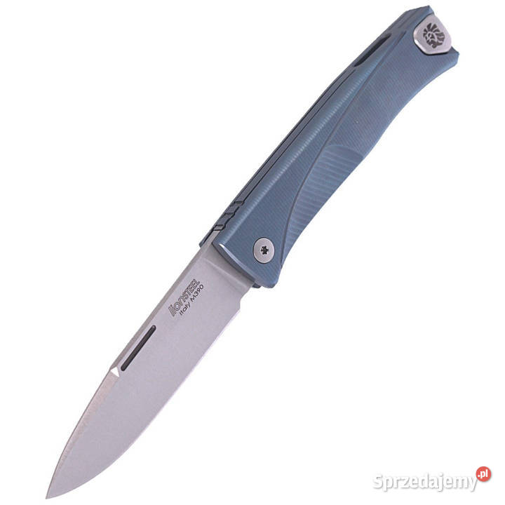 Nóż składany LionSteel Thrill Blue Titanium Warszawa sprzedam