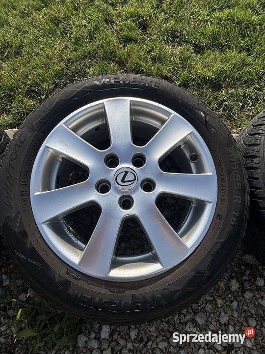 Koła 16 felgi z oponami zimowymi 205x55x16 lexus Sieradza