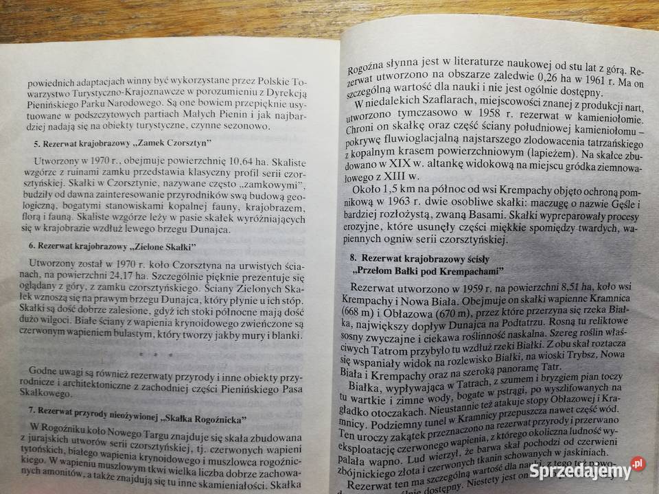 Pieniny Władysław Strojny miękka Mapy i przewodniki Kraków