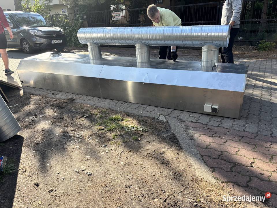 Okap gastronomiczny przyścienny 37m Gastronomia Warszawa