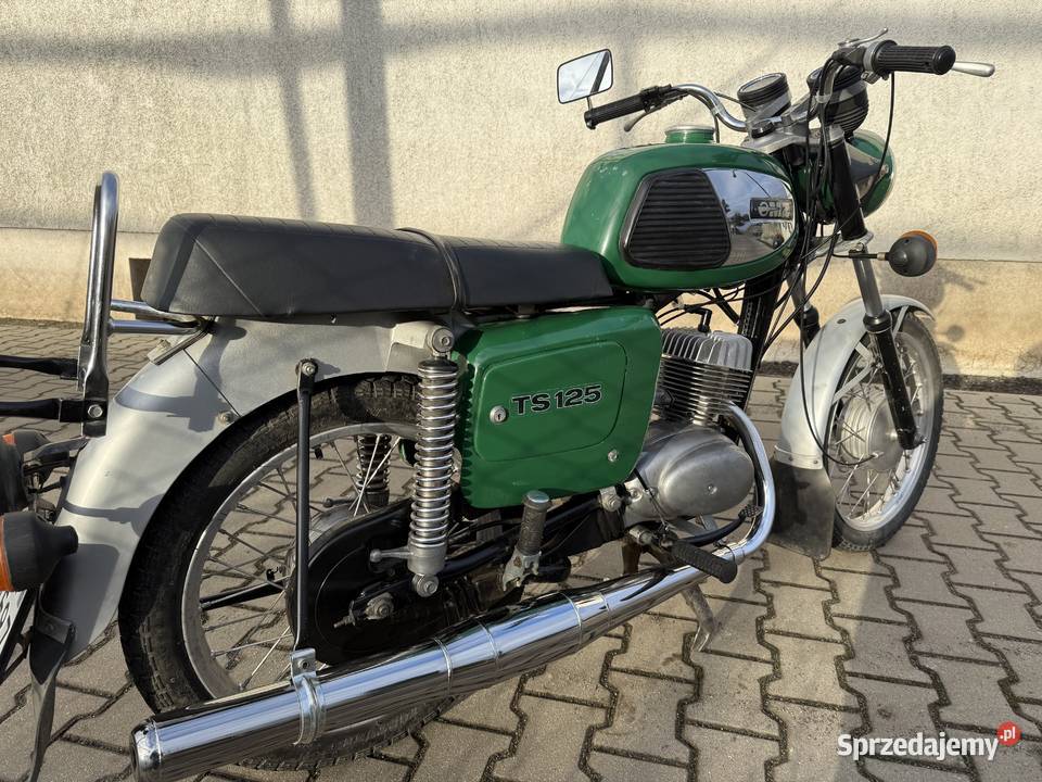 MZ TS 125 zapłon vape nowy silnik Konarzewo