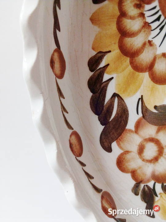 patera fajans Koło vintage PRL