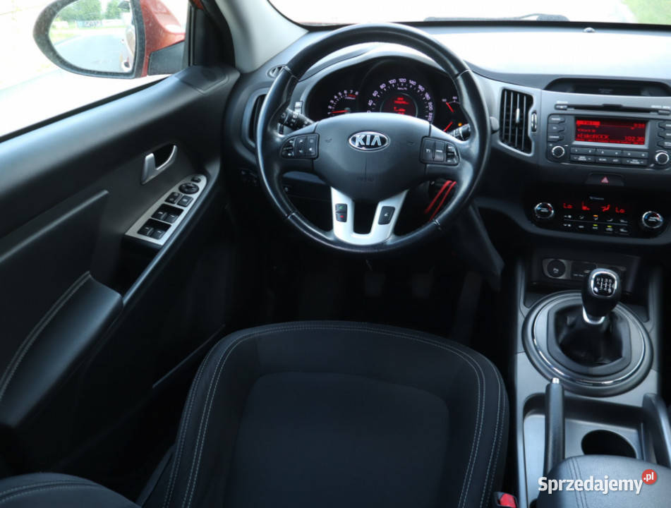 Kia Sportage 16 GDI pomarańczowy łódzkie Łódź