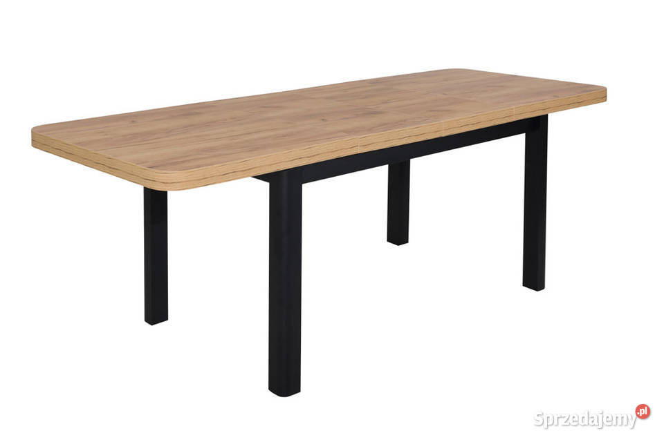 Stół na Prostych Zaokrąglonych Nogach