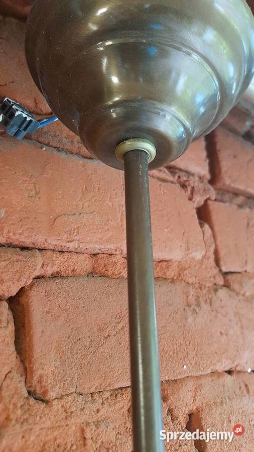 Lampa mosiężna pojedyncza Jarosław sprzedam