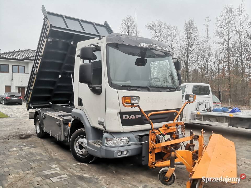 Daf Lf 45 180 Specjalny Kiper Wywrotka ZUD Międzyrzec Podlaski