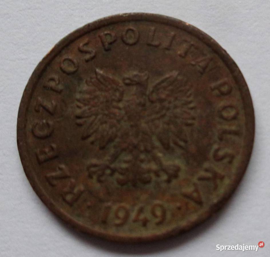 Moneta 5 groszy 1949 Warszawa sprzedam