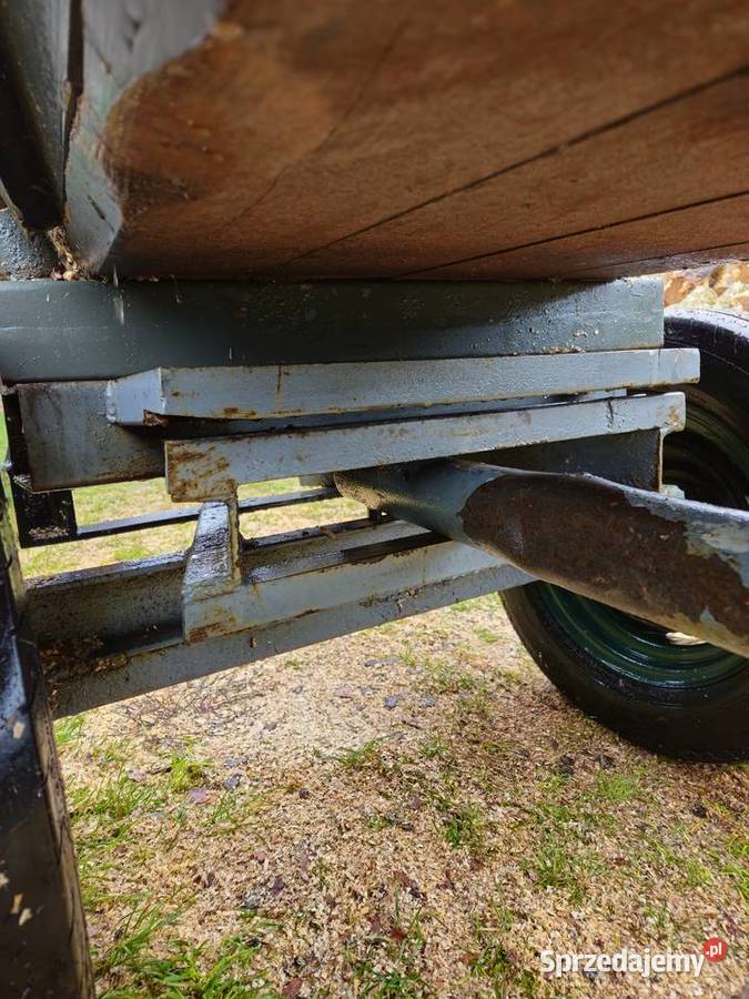 Wóz ciagnikowy metalowy świętokrzyskie Końskie