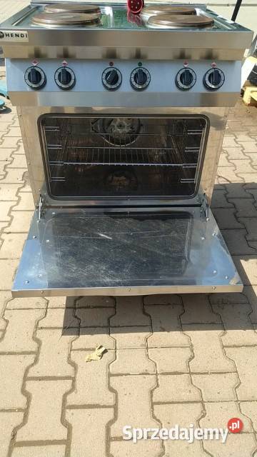 Kuchnia elektr 4palnikowa z piek Hendi 225936 Gastronomia