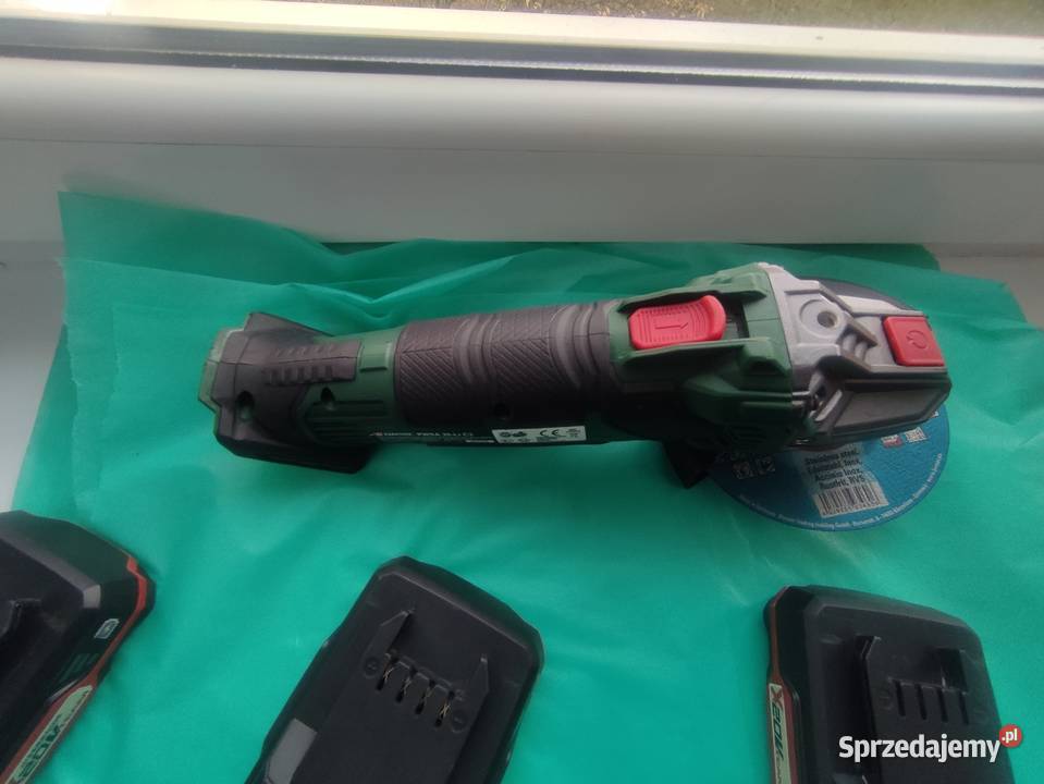 Szlifierka kątowa akumulatorowa parkside Szlifierki kątowe