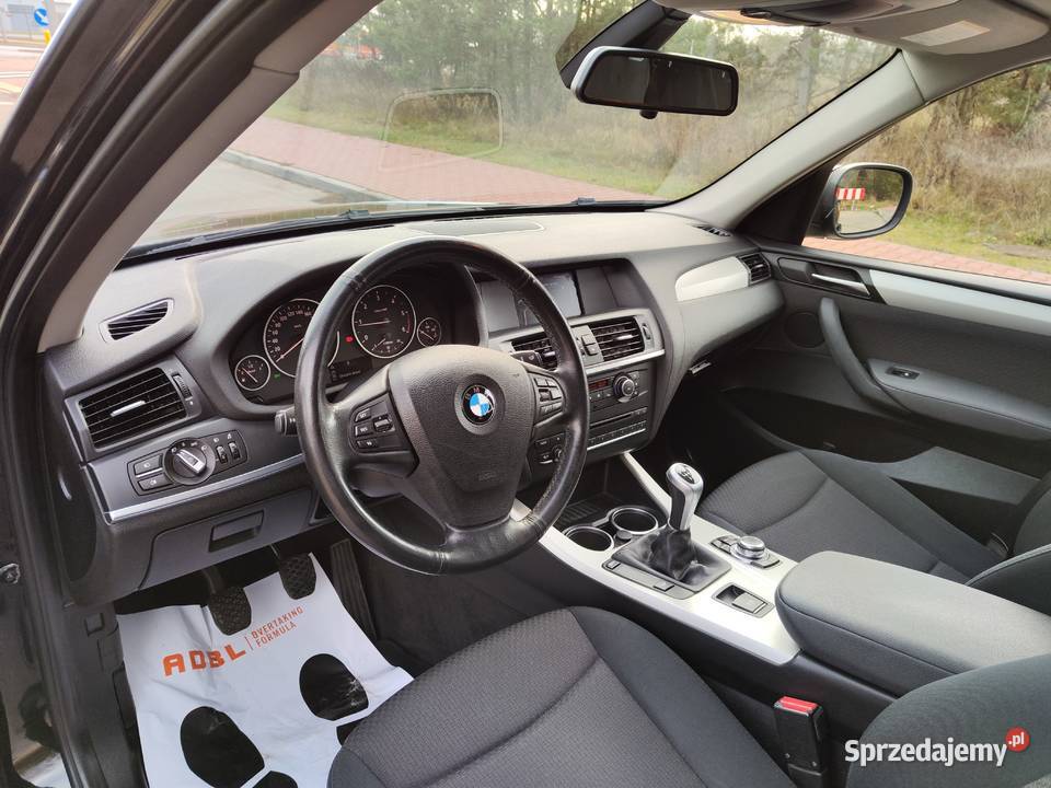 BMW X3 20 xDRIVE 184 Oryginał welurowa tapicerka