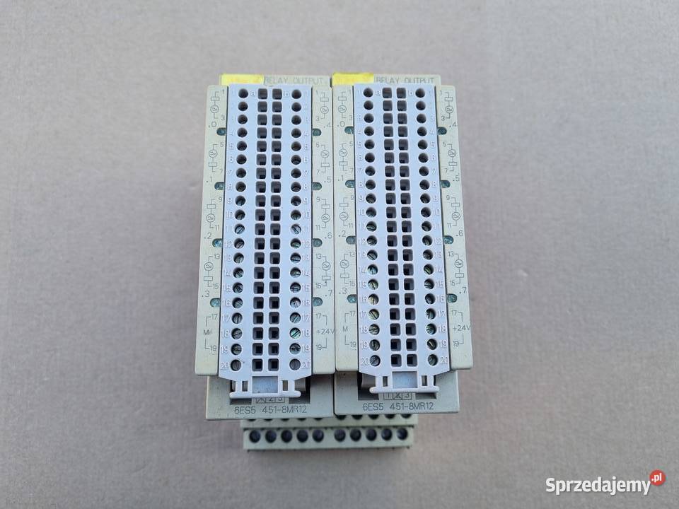Siemens Simatic S5 6ES5 451 8MR12 dwa moduły i Części i akcesoria warmińsko-mazurskie Elbląg