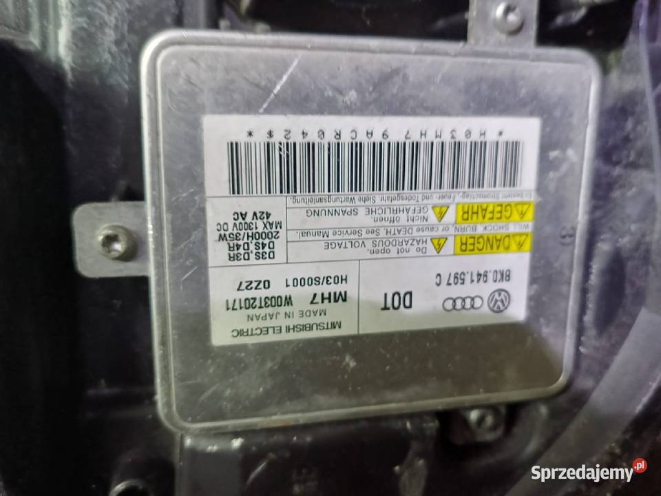 Lampy audi A6C7 bi xenon skrętne osobowe Skaryszew