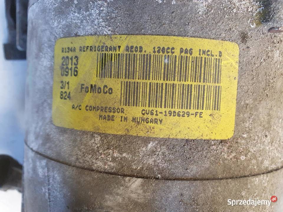 SPRĘŻARKA KLIMATYZACJI Ford Focus MK3 10 Rudka