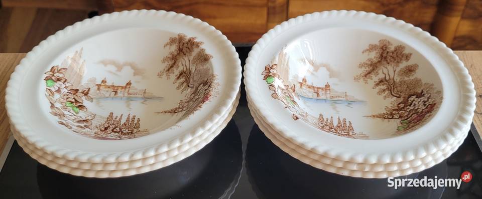 Angielska kostna porcelana Johnson Bros cru Kraków