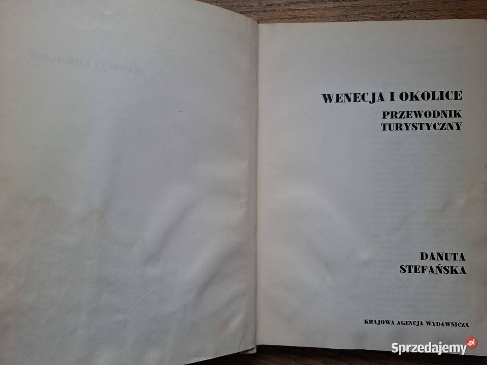 Wenecja i przewodnik turystyczny KAW Kraków sprzedam