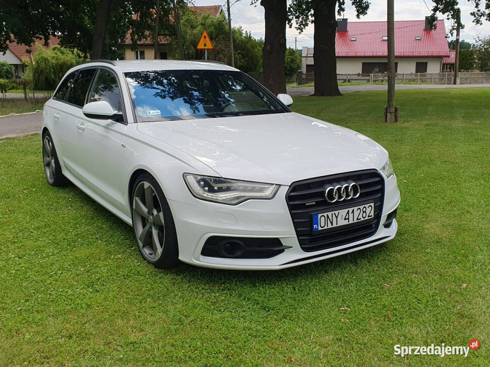 Audi A6 30 bitdi 313 S Line FULL Ledy Bose Radar A6 opolskie Strobice