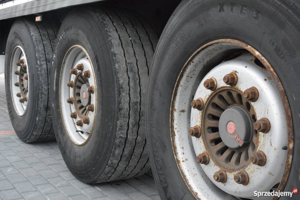 Naczepa KRONE firanka 2008r multilock osie SAF podkarpackie Medynia Głogowska sprzedam