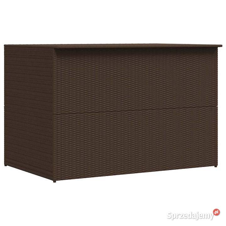 vidaXL Skrzynia ogrodowa brązowa 150 x 100 x 100 mazowieckie Warszawa sprzedam
