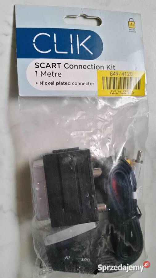 Kabel z wtyczkami - SCART Connection Kit (1 metr)