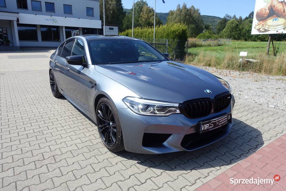 BMW M5 44 625 Competition Salon 2 właściciel bluetooth Buczkowice sprzedam
