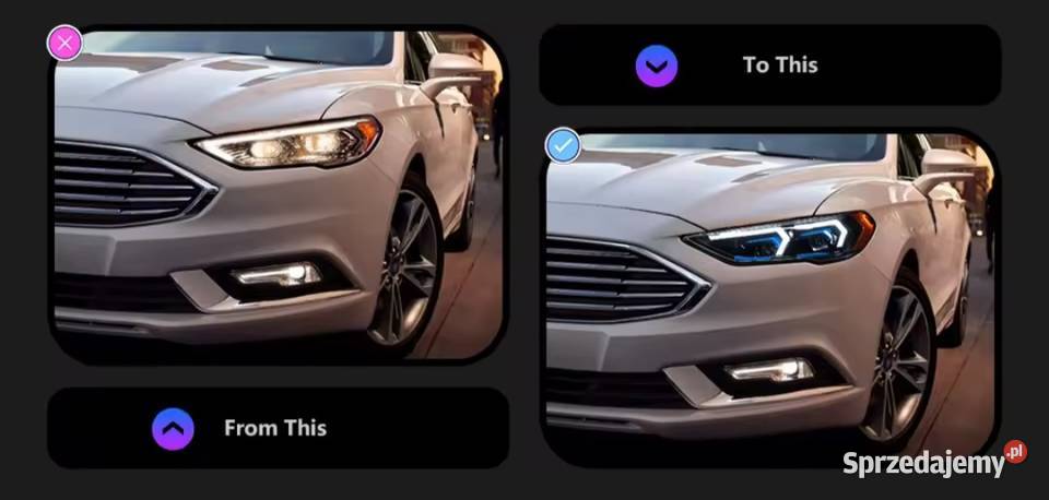 NOWE lampy przednie lampa przód Ford Fusion