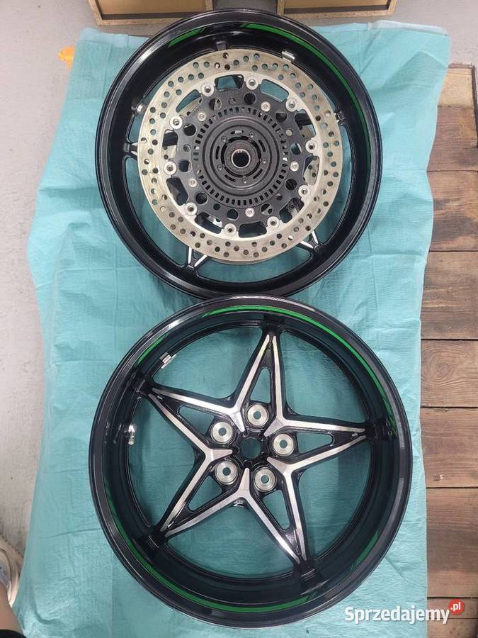 Kawasaki H2 SX felga felgi przód tył tarcz Nowy Tomyśl