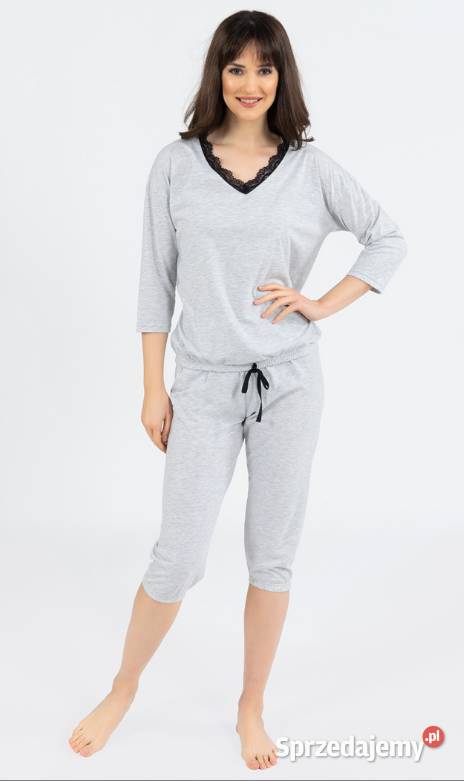 Pizama damska szara S M L XL Inna marka